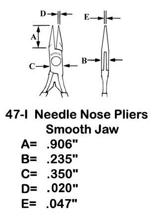 Excelta 47-I Measurements